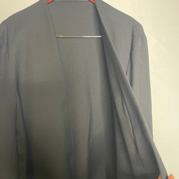 Maison Margiela Black Wool Minimal Open Blazer jacket Sz 54 US 44 - Picture 12 of 13